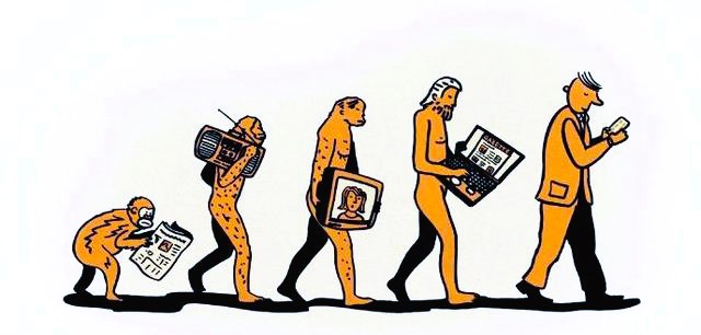 An example of media evolution